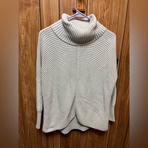 Rachel Zoe Light Gray Turtleneck Sweater